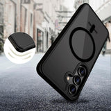 Samsung Galaxy S25 Edge Tech-Protect Magmat Deksel - MagSafe Kompatibelt - Matt Svart