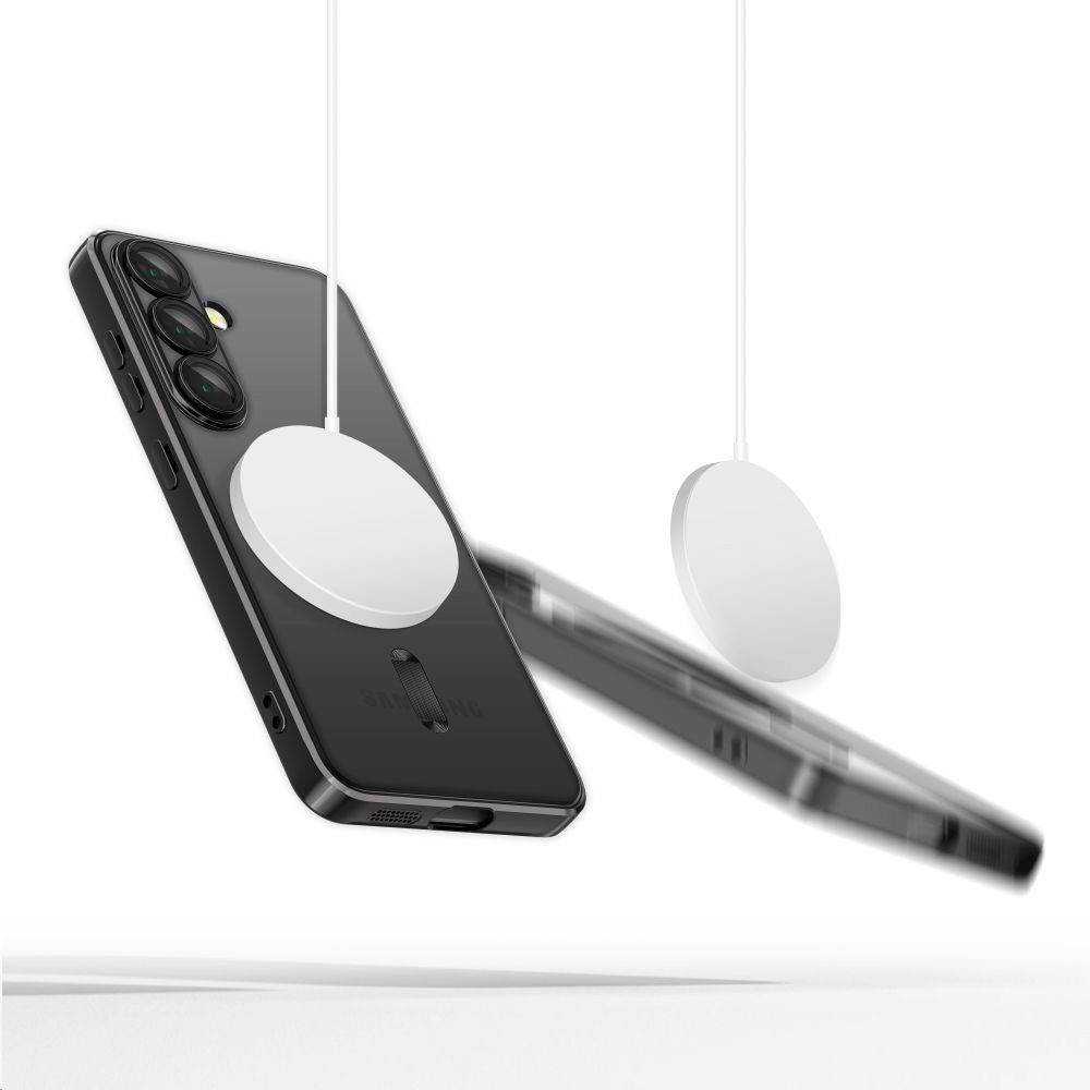 Samsung Galaxy S25 Edge Tech-Protect MagFlex Deksel - MagSafe Kompatibel - Svart