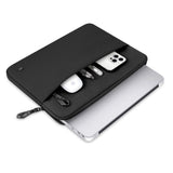 Tech-Protect MacBook / Laptop 13-14" Sleeve med Fôret Innside & Lomme - Svart