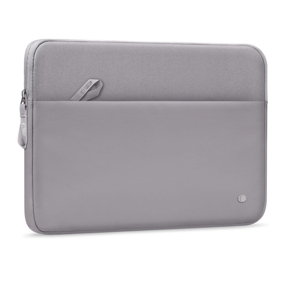 Tech-Protect MacBook / Laptop 13-14" Sleeve med Fôret Innside & Lomme - Grå