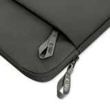Tech-Protect MacBook / Laptop 15-16" Sleeve med Fôret Innside & Lomme - Mørkegrønn