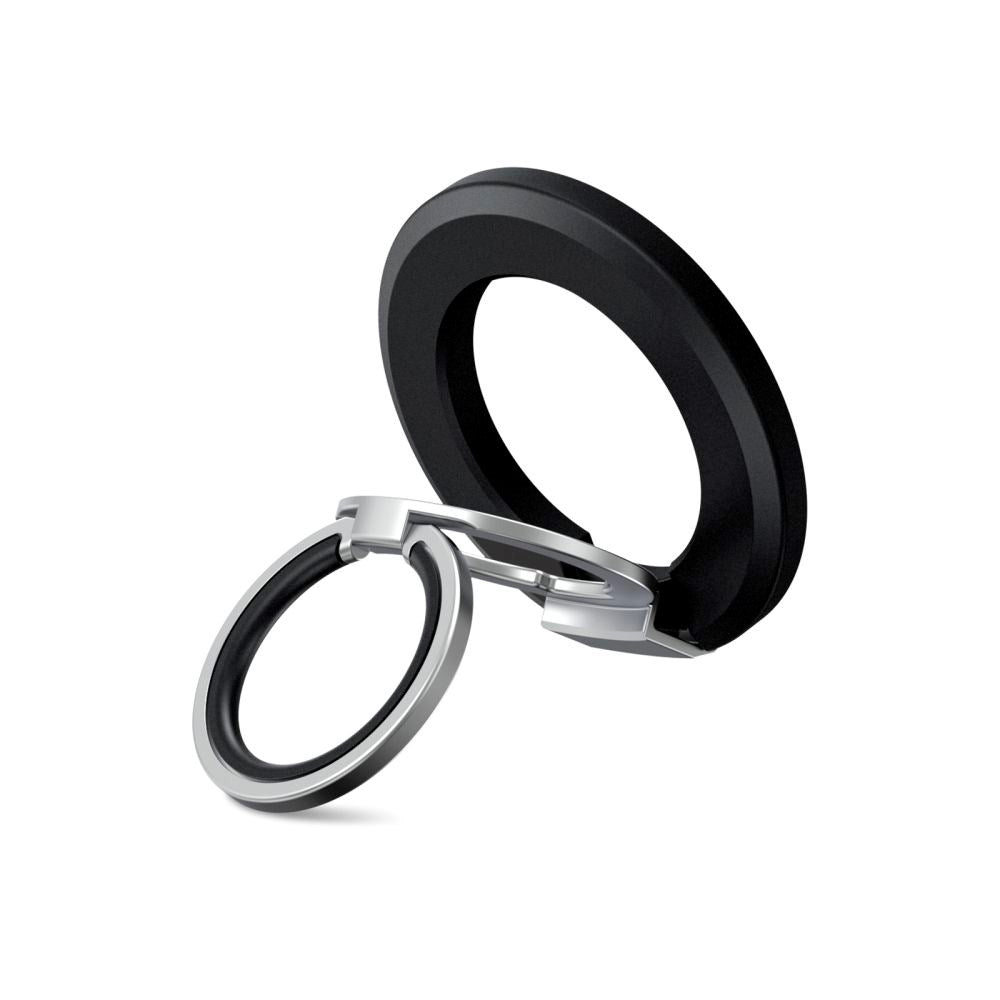 Tech-Protect Magnetisk Ringholder til Mobil - MagSafe Kompatibel - Svart