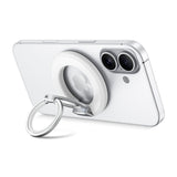 Tech-Protect Magnetisk Ringholder til Mobil - MagSafe Kompatibel - Hvit