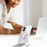 Tech-Protect Magnetisk Ringholder til Mobil - MagSafe Kompatibel - Rosa