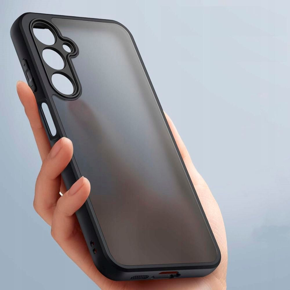 Motorola Moto G55 Tech-Protect MagMat Plast Deksel - Gjennomsiktig / Svart