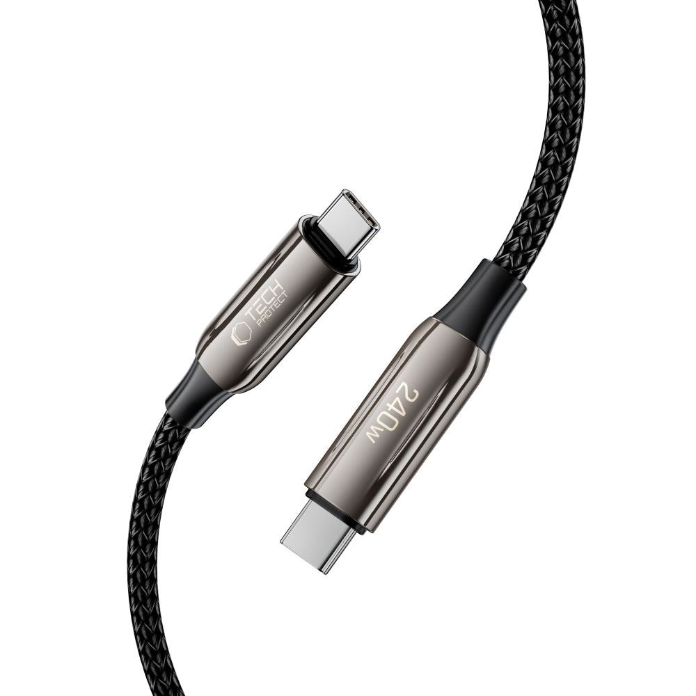 Tech-Protect Ultraboost UB10T PD 240W USB-C til USB-C-Kabel 1m - Svart
