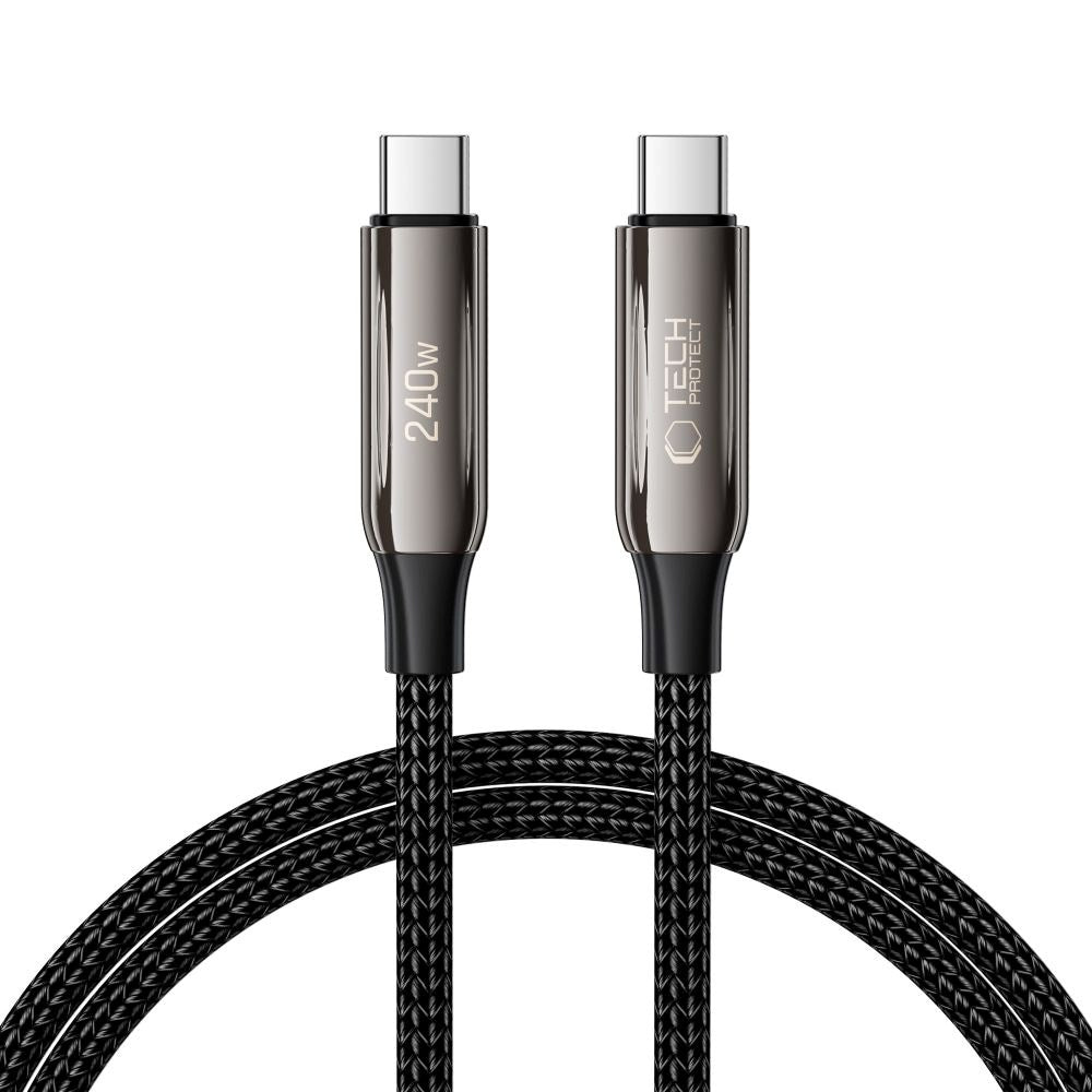 Tech-Protect Ultraboost UB10T PD 240W USB-C til USB-C-Kabel 1m - Svart