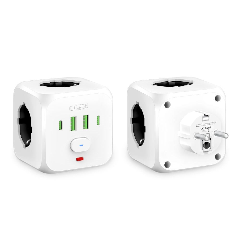 Tech-Protect Multi Ladedokking for Flere Elektroniske Enheter