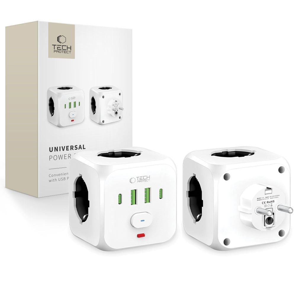 Tech-Protect Multi Ladedokking for Flere Elektroniske Enheter