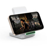 Tech-Protect Qi-15W-A40 Trådløs Lader med Holder - Hvit