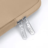 Tech-Protect Neoslim MacBook/Laptop 15-16" Sleeve m. Liten Veske - Beige