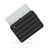 Tech-Protect Puffy MacBook / Laptop 15-16" Sleeve m. Liten Veske - Svart