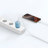 Tech-Protect 33W Vegglader m. 1x USB-A & 1x USB-C - Blå