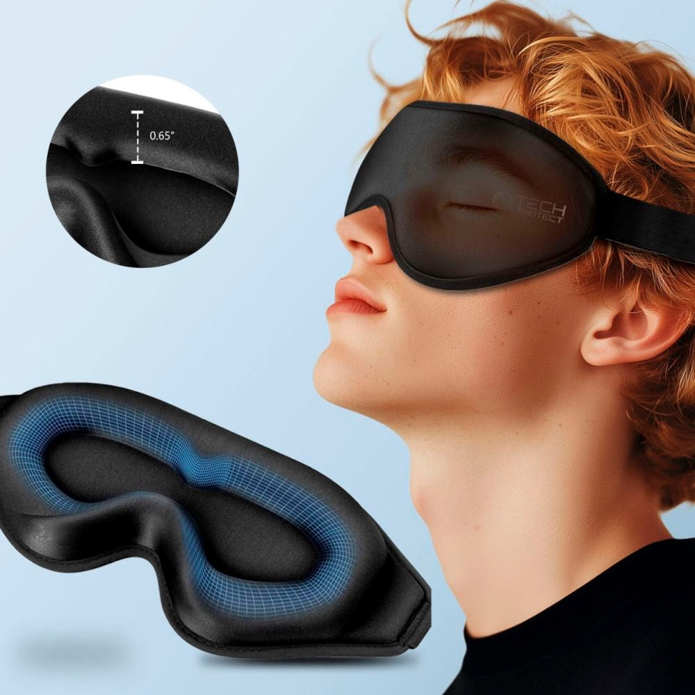Tech-Protect Sovemaske - Svart