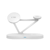 Tech-Protect 3-i-1 Magsafe Trådløs Lader QI 15W - Hvit