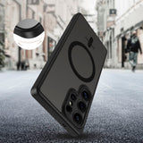 Samsung Galaxy S25 Ultra Tech-Protect MagCam Deksel - MagSafe Kompatibel - Matt Svart