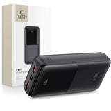 Tech-Protect Powerbank 20000mAh – Rask lading med 22.5W - Svart