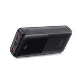 Tech-Protect Powerbank 20000mAh – Rask lading med 22.5W - Svart