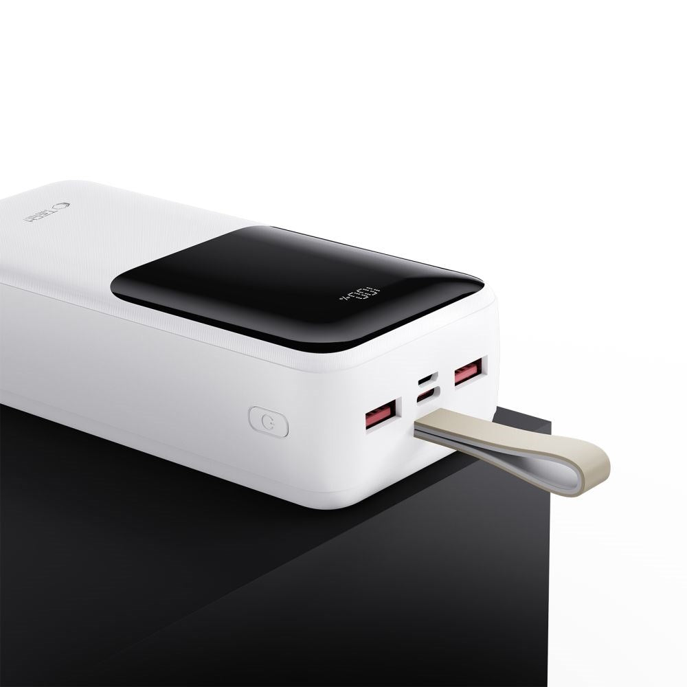 Tech-Protect Powerbank 10000mAh – Rask lading med 22.5W - Hvit