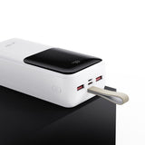 Tech-Protect Powerbank 10000mAh – Rask lading med 22.5W - Hvit