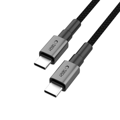 Tech-Protect Ultraboost DNA PD 100W/5A USB-C til USB-C-Kabel 1m - Svart / Mørkegrå