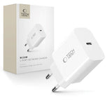 Tech-Protect  Charger PD 20W USB-C Vegglader - Hvit