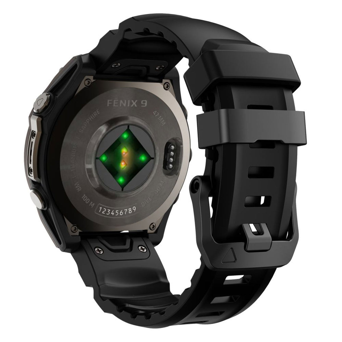 Universal Garmin 26mm QuickFit Tech-Protect Motion Klokkereim - Svart