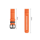 Universal Garmin 26mm QuickFit Tech-Protect Motion Klokkereim - Oransje