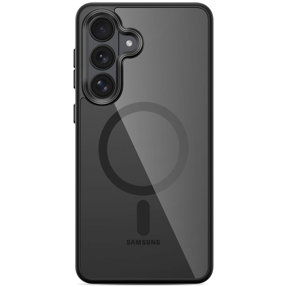 Samsung Galaxy S26 Tech-Protect MagMat Deksel - MagSafe Kompatibel - Gjennomsiktig / Svart