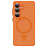 Samsung Galaxy S26 Tech-Protect MagMat Deksel - MagSafe Kompatibel - Matt Oransje