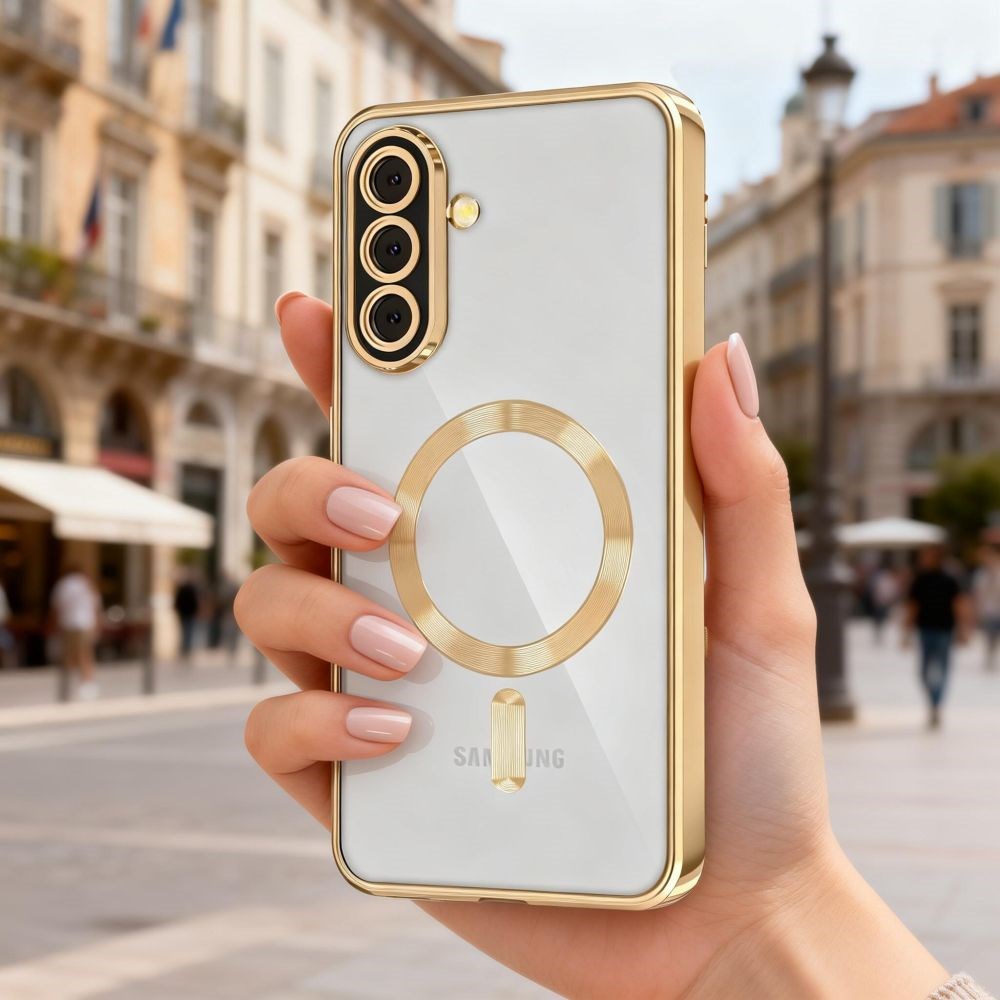 Samsung Galaxy A57 Tech-Protect MagFlex Deksel - MagSafe Kompatibel - Gull