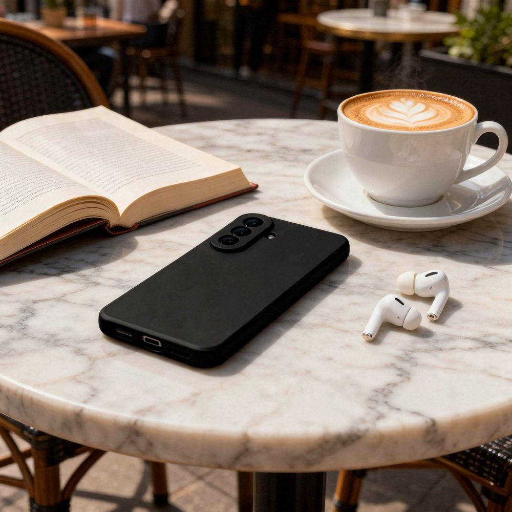 Samsung Galaxy A37 Tech-Protect Icon Silikon Deksel - Svart