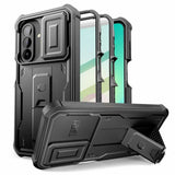 Samsung Galaxy A27 Tech-Protect Kevlar Cam+ Håndverker Deksel - Svart