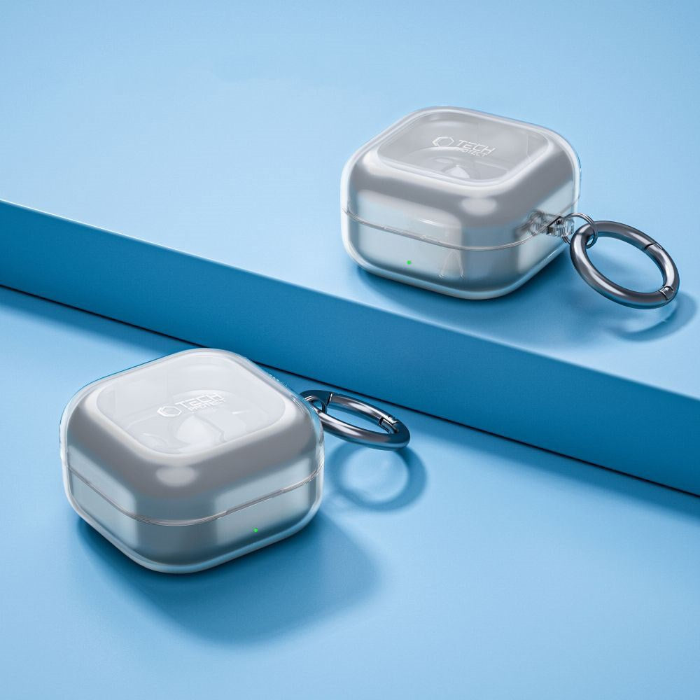 Samsung Galaxy Buds 4 / 4 Pro Tech-Protect Flexair-Deksel - Gjennomsiktig
