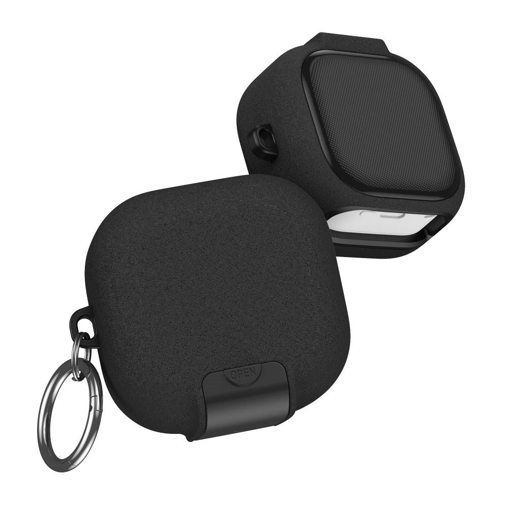 Samsung Galaxy Buds 4 / 4 Pro Tech-Protect Slim Hook Deksel - Svart