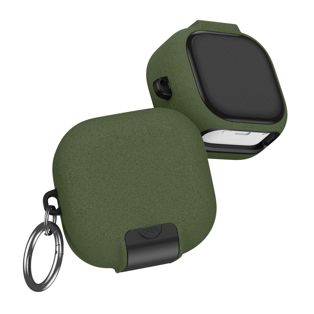 Samsung Galaxy Buds 4 / 4 Pro Tech-Protect Slim Hook Deksel - Grønn