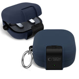 Samsung Galaxy Buds 4 / 4 Pro Tech-Protect Slim Hook Deksel - Blå