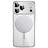 iPhone 18 Pro Max / 17 Pro Max Tech-Protect MagFlex Deksel - MagSafe Kompatibel - Sølv / Gjennomsiktig