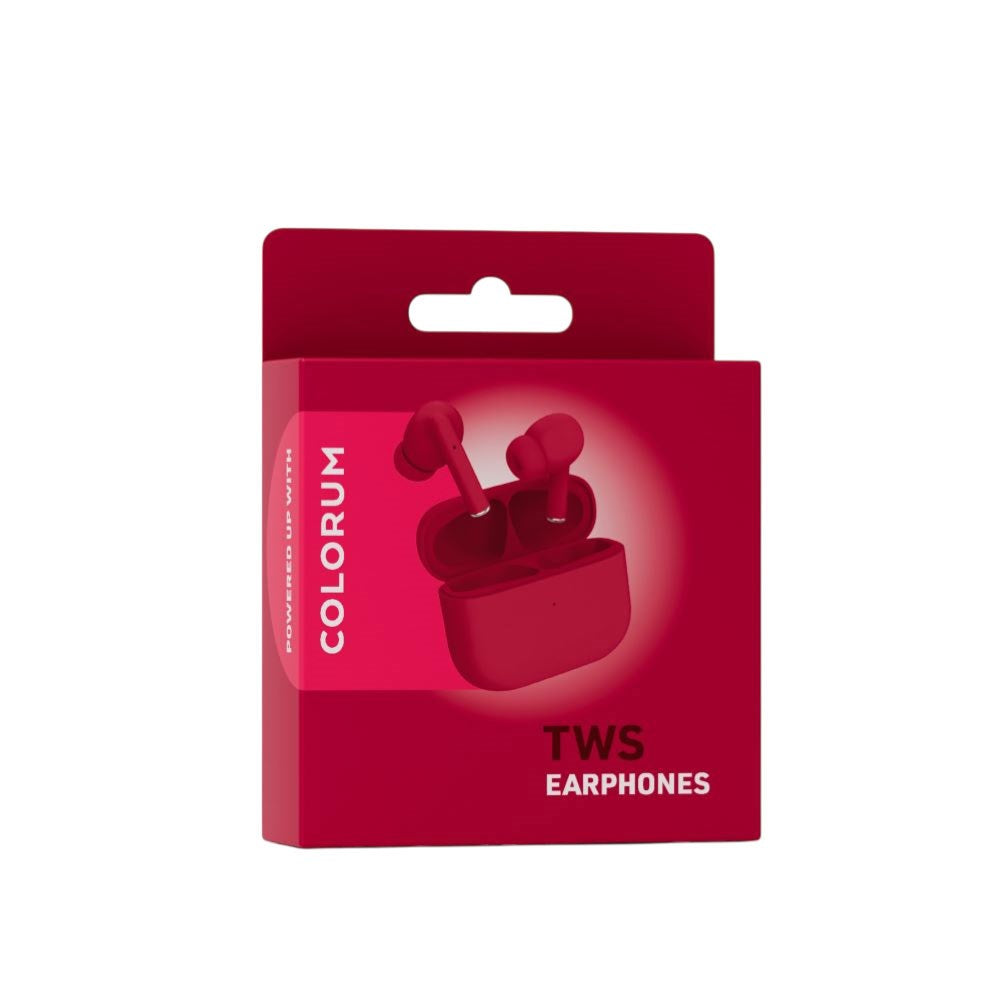 Colorum True Wireless Hodetelefoner - Magenta