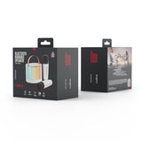 Maxlife Bluetooth Karaoke Sett m. Høyttaler & 2x Mikrofoner - Hvit