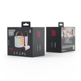 Maxlife Bluetooth Karaoke Sett m. Høyttaler & 2x Mikrofoner - Rosa