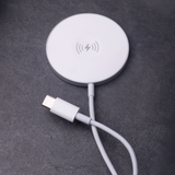 Forever MAWC-400 3-i-1 Magnetisk Trådløs Lader - 15W - USB-C - MagSafe Kompatibel - Hvit