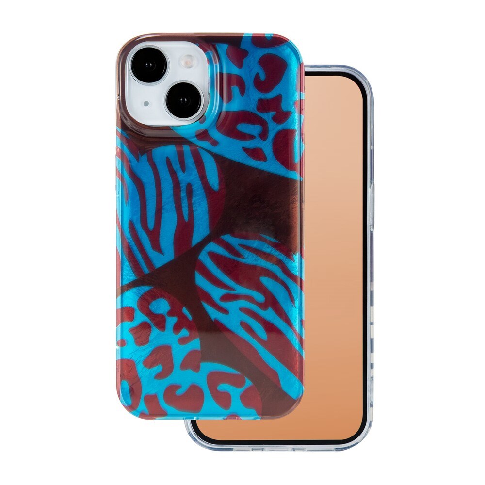 iPhone 13 Fleksibelt Plast Deksel - Kameleon