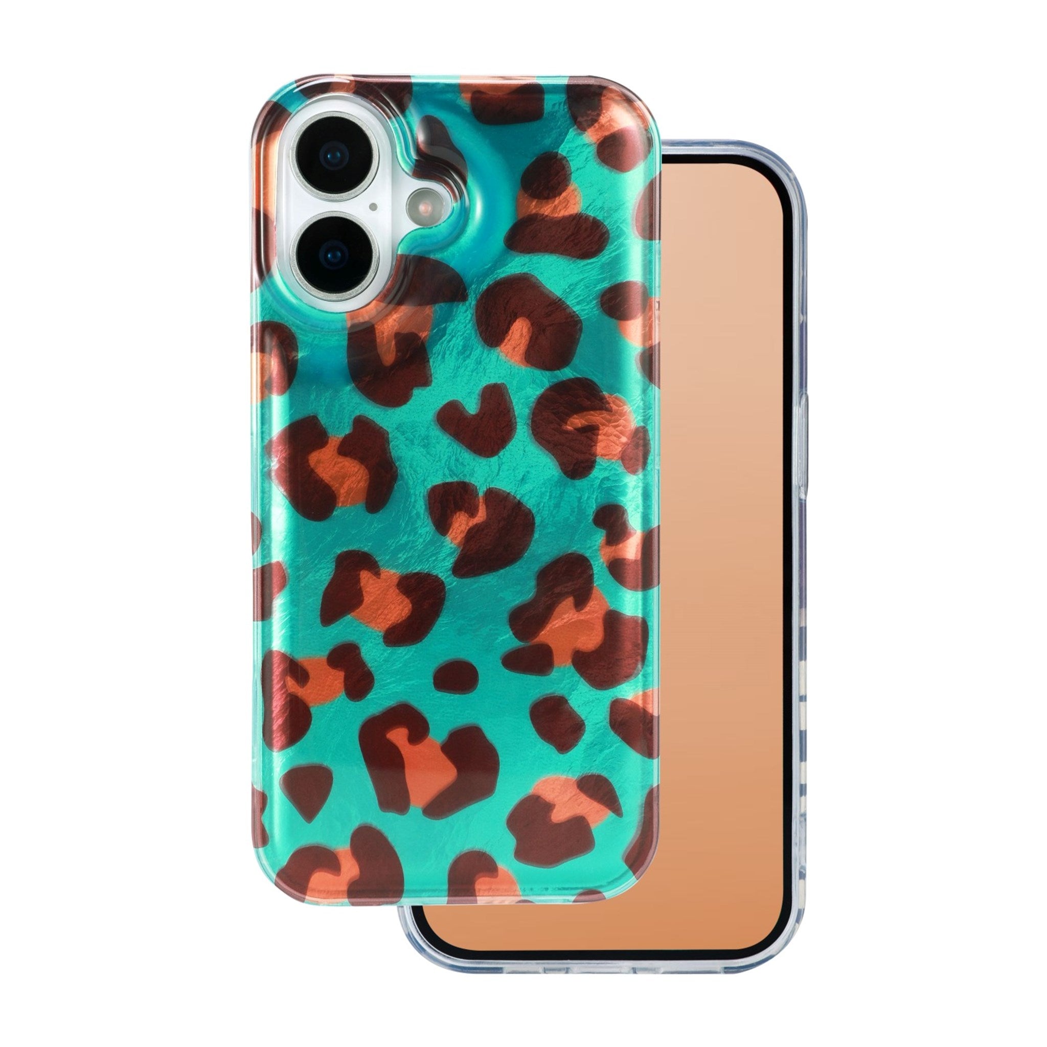 iPhone 16 Fleksibelt Plast Deksel - Gepard