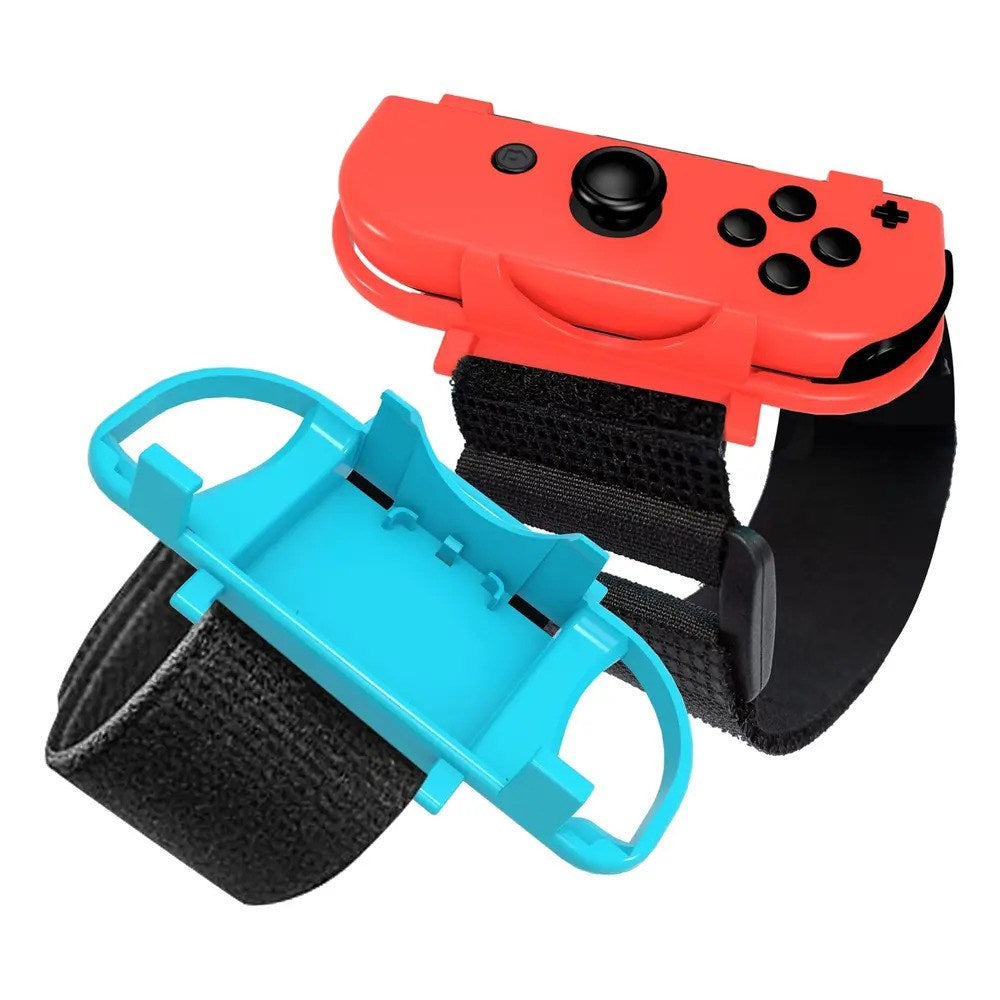 Nintendo Switch Hurtel Sportssett 10-i-1 - Familiepakke - Rød / Blå