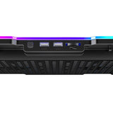 Wozinsky NitroCool Datastativ med RGB-Belysning & Kjøling – Svart