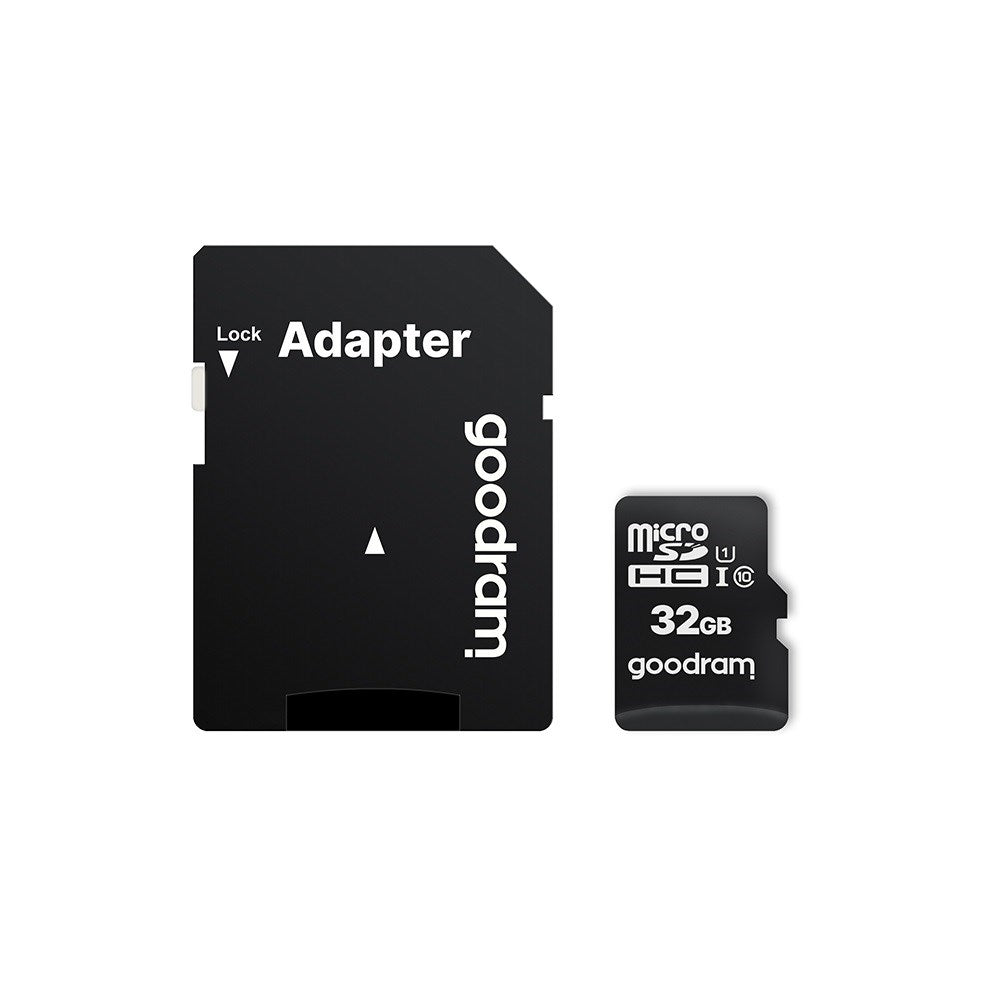 GoodRam 32GB Micro SDHC Minnekort - Svart