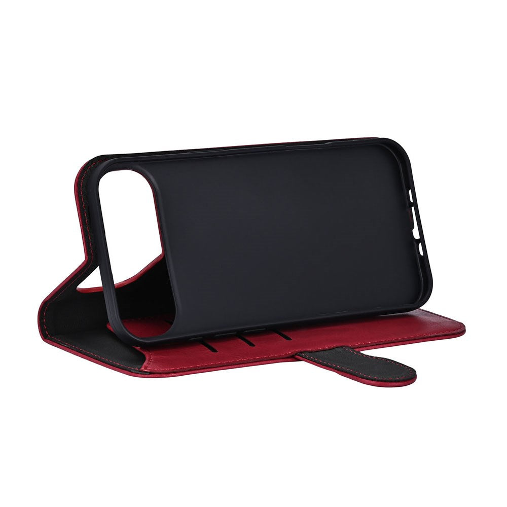 iPhone Air GEAR Kunstskinn Flip Deksel - MagSafe Kompatibel - Rød