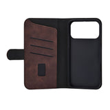 iPhone 17 Pro Max GEAR Kunstskinn Flip Deksel - MagSafe Kompatibel - Brun