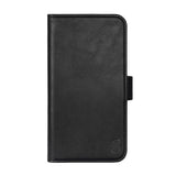 iPhone 17 Pro GEAR Kunstskinn Flip Deksel - MagSafe Kompatibel - Svart